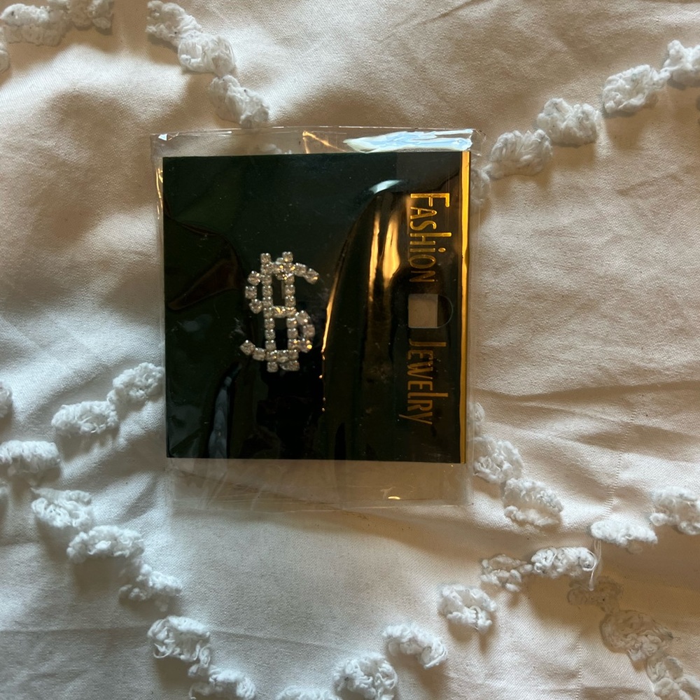 New Dollar Sign Brooch